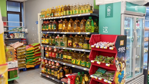 超市一角